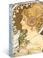 18měsíční diář Petito – Alfons Mucha 2024/2025