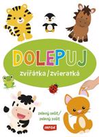 Dolepuj zvířátka - zelený sešit