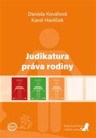 Judikatura práva rodiny (druhý doplněk) - Karel Havlíček, Daniela Kovářová