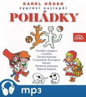 Karel Höger vypráví nejlepší pohádky, mp3 - Josef Čapek, Jan Karafiát, Václav Čtvrtek, Josef Svoboda, Karel Čapek, Božena Němcová, Jiří Trnka