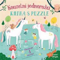 Kouzelní jednorožci - Kniha s puzzle - Lisa Regan