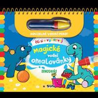 Magické vodní omalovánky- dinosauři