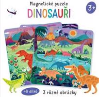 Magnetické puzzle - Dinosauři - Toni Stemp