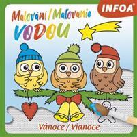 Malování / Maľovanie vodou - Vánoce