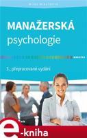 Manažerská psychologie - Milan Mikuláštík