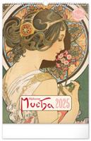 Nástěnný kalendář Alfons Mucha 2025