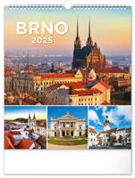 Nástěnný kalendář Brno 2025