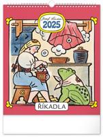 Nástěnný kalendář Josef Lada – Říkadla 2025