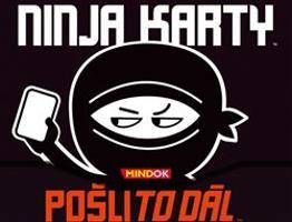 Ninja karty: Pošli to dál