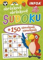 Obrázková/obrázkové sudoku + 150 samolepek/150 samolepiek – zelený sešit/zelený zošit