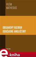 Obsahový rozbor současné angličtiny - Vilém Mathesius