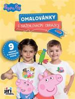 Omalovánky s nažehlovacími obrázky Prasátko Peppa