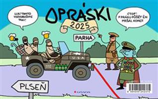 Opráski 2025 - stolní kalendář - jaz