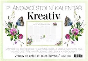 Plánovací stolní kalendář Kreativ - kolektiv autorů