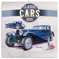 Poznámkový kalendář Classic Cars – Václav Zapadlík, 2025