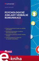 Psychologické základy verbální komunikace - Jaromír Janoušek