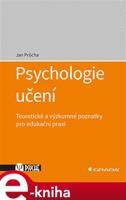 Psychologie učení - Jan Průcha