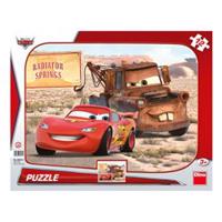 Puzzle Cars: Blesk &amp; Burák 12 dílků