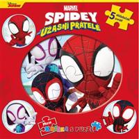 Spidey a jeho úžasní přátelé: Moje knížka s puzzle - kolektiv