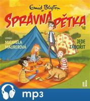 Správná pětka jede tábořit, mp3 - Enid Blytonová