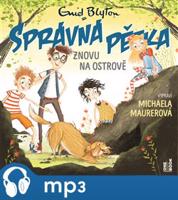 Správná pětka znovu  na ostrově, mp3 - Enid Blytonová