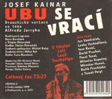 Ubu se vrací - Josef Kainar