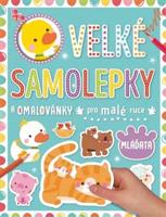 Velké samolepky a omalovánky pro malé ruce - Mláďata