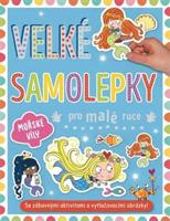 Velké samolepky pro malé ruce - Mořské víly