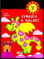 Vybarvi a nalep - Dráček - 2-3 roky