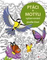 Vybarvování podle čísel: Ptáci a motýli - kolektiv