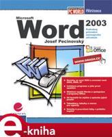 Word 2003 - Josef Pecinovský