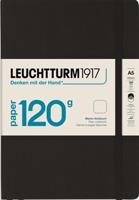 Zápisník Leuchtturm Black, 120g Notebook Edition, Medium, 203 p., plain